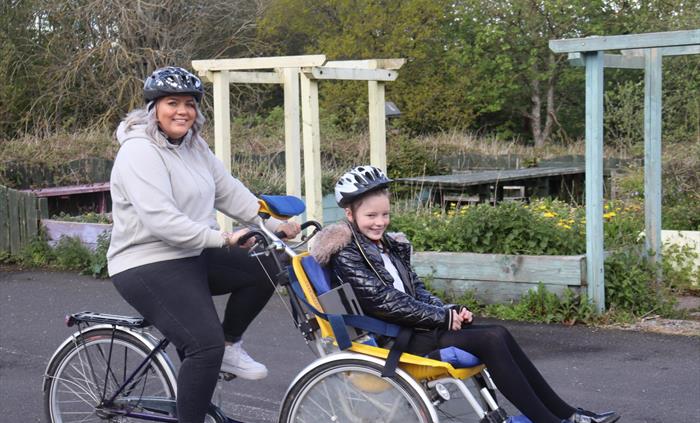 Wheelchair bike